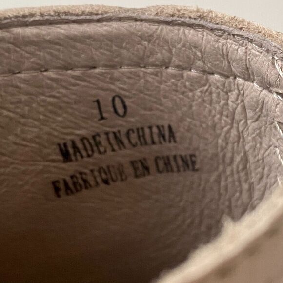 Jeffrey‎ Campbell Rosalee Block Heel Ankle Booties Ivory Leather Womens 10 - Picture 8 of 11